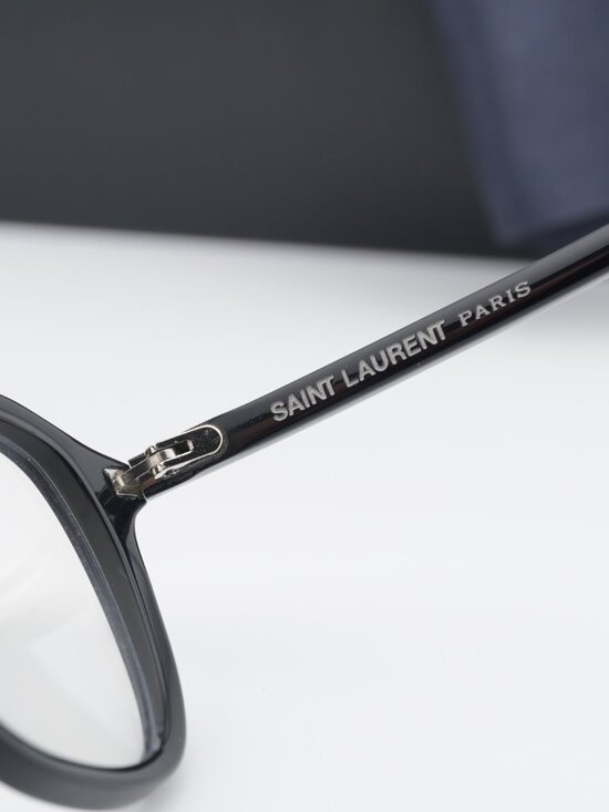 Saint Laurent SL387 001 Square Eyeglasses – Black 53mm main image 8